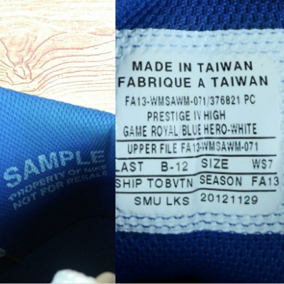 **SOLD SOLD**Nike Prestige IV High Hero - Picture 8 of 8